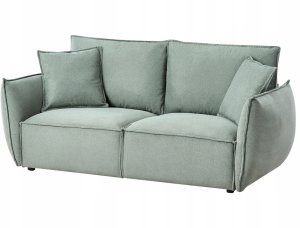 Beliani Sofa dla 3 osób KUNES Jasnozielony 5