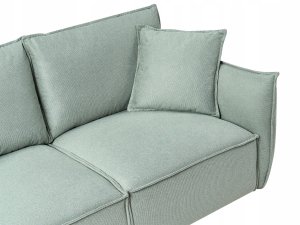 Beliani Sofa dla 3 osób KUNES Jasnozielony 8