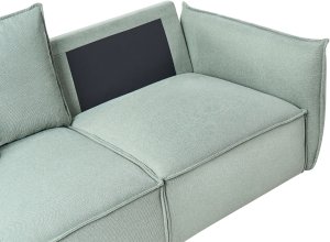 Beliani Sofa dla 3 osób KUNES Jasnozielony 9