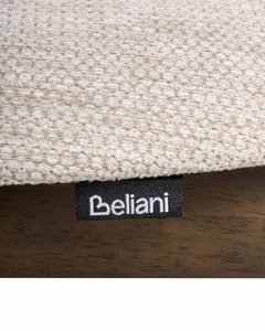 Beliani Zestaw 2 krzeseł do jadalni ANOKA Drewno Ciemny brąz/ beżowy 9