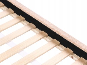 Beliani Łóżko dziecięce Królik Boucle PERROS 90 x 200 cm Beżowy 8