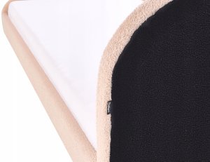 Beliani Łóżko dziecięce Królik Boucle PERROS 90 x 200 cm Beżowy 9