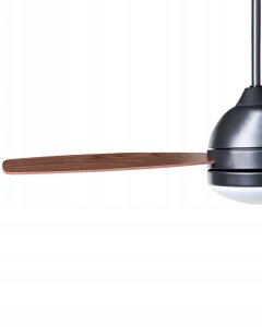 Wentylator Beliani Wentylator sufitowy z lampą MANSALA Z pilotem LED Ciemnobrązowy 5