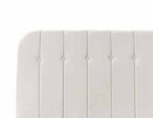 Beliani Łóżko z pojemnikiem CHALLANS 160 x 200 cm Złamana biel 8