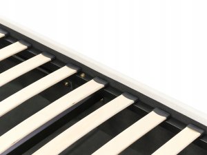 Beliani Łóżko z pojemnikiem CHALLANS 160 x 200 cm Złamana biel 10