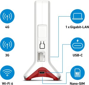 Router AVM FRITZ Box 6825 4G 3