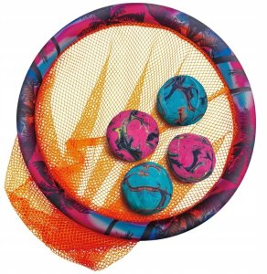 Waboba Gra wodna Waboba Dunk or Dive 4 piłki + kosz 2