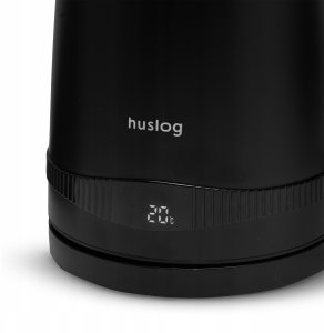 Czajnik Memflow Huslog czajnik retro z regulacją temperatury czarny 1,7L 2200W 4