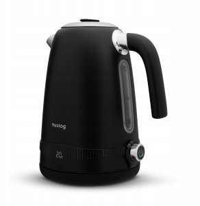Czajnik Memflow Huslog czajnik retro z regulacją temperatury czarny 1,7L 2200W 5