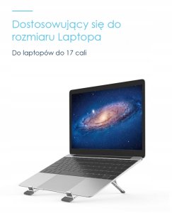 Mobilari Podstawka aluminiowa pod laptopa M111054 4