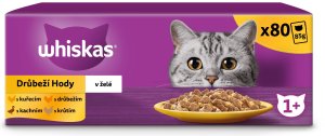 Whiskas WHISKAS Saszetka Galaretka Drób 80x85g 5