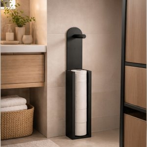 Jysk Stojak na papier toaletowy z uchwytem URVA, 66 cm 11