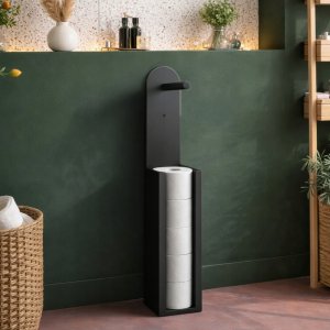 Jysk Stojak na papier toaletowy z uchwytem URVA, 66 cm 3