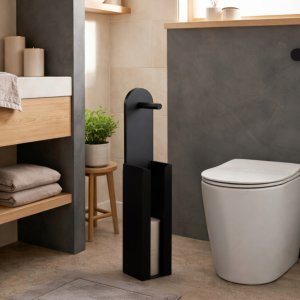 Jysk Stojak na papier toaletowy z uchwytem URVA, 66 cm 9