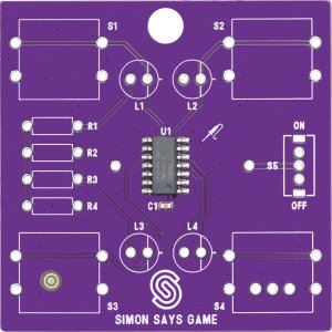 Colorovo Simon mówi grać - edukacyjny zestaw lutowniczy - Attiny404 - Lutowany 333141 2