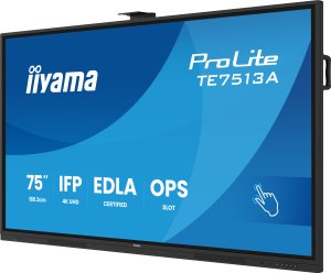 Monitor iiyama IIYAMA TE7513A-B2AG 190,5cm 75 cali iiWare21E EDLA -Google-GMS-apps Android 14 16 summer 2026 Octa-core SOC 8/128GB 40-Points 6