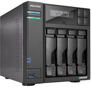 Serwer Asustor Asustor LOCKERSTOR 4 Gen2+ NAS Desktop Intel® Celeron® N5105 4 GB DDR4 ADM Czarny 2
