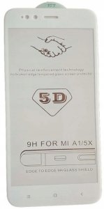 MOFI Szkło Hartowane do Xiaomi MI A1 z ramką Złota 3