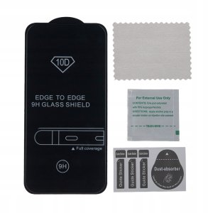Wozinsky Mocne Szkło hartowane do Xiaomi Redmi 14C 4G/ Redmi A4 / POCO C75 czarna ramka 2