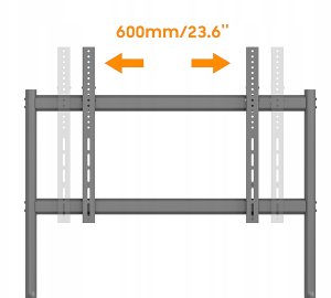 Brateck MOBILNY UCHWYT MONITORA BRATECK-TTF15-68FW BRATECK 5