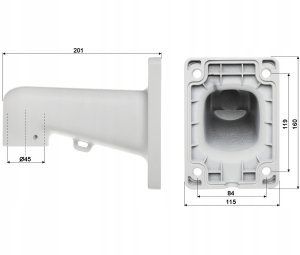 Kamera IP Dahua Technology KAMERA IP SZYBKOOBROTOWA SD4D825MB-HNR Smart Dual Light WizSense - 8&nbsp;Mpx 5&nbsp;... 125&nbsp;mm DAHUA 6