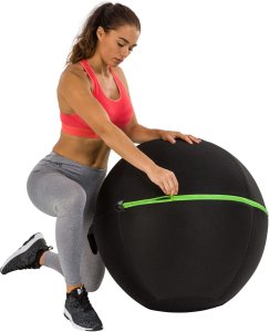 Tunturi Pokrowiec na piłkę gimnastyczną TUNTURI 65-75cm (Średnica: 75 cm) 10