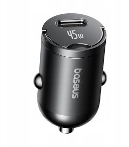 Ładowarka TelForceOne Baseus PrimeTrip VP2 Ładowarka Samochodowa 45W Czarny 2