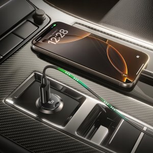 Ładowarka TelForceOne Baseus PrimeTrip VP2 Ładowarka Samochodowa 45W Czarny 4