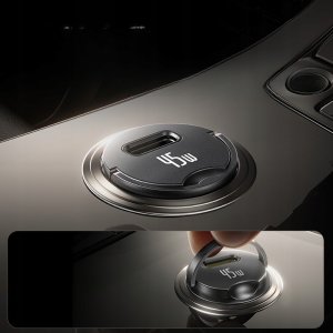 Ładowarka TelForceOne Baseus PrimeTrip VP2 Ładowarka Samochodowa 45W Czarny 6