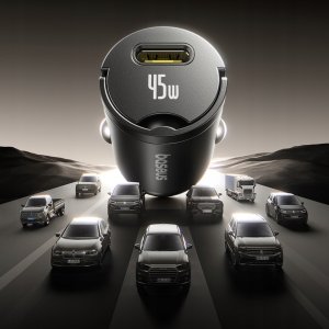 Ładowarka TelForceOne Baseus PrimeTrip VP2 Ładowarka Samochodowa 45W Czarny 9