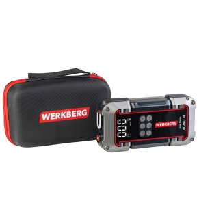 Werkberg URZĄDZENIE ROZRUCHOWE POWERBANK Booster 3750A 26000 mAh Kompresor 9