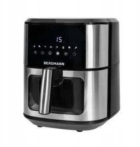 Frytkownica beztłuszczowa FUHAUS Frytkownica Beztłuszczowa BERGMANN AIR FRYER 6,5L 1500W 8 PROGRAMÓW 3