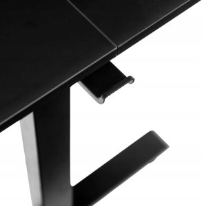 Biurko FURVERO Czarne 140 cm x 60 cm 16