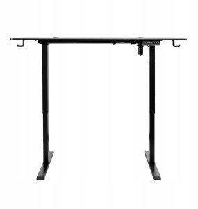 Biurko FURVERO Czarne 140 cm x 60 cm 3