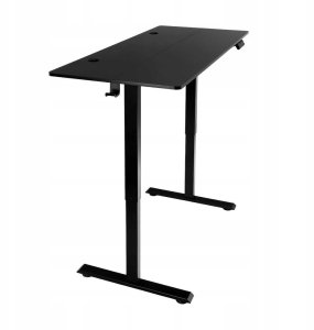 Biurko FURVERO Czarne 140 cm x 60 cm 4