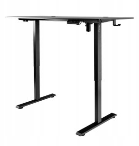 Biurko FURVERO Czarne 140 cm x 60 cm 8