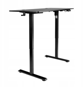 Biurko FURVERO Czarne 140 cm x 60 cm 10
