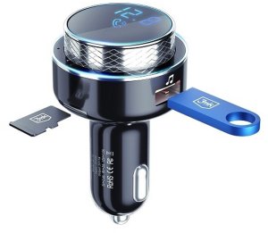 Transmiter FM 3MK Transmiter FM 3mk Hyper Car BT5.0 QC 30W 2x USB Ładowarka 14