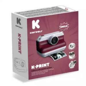 Kidywolf Kidywolf Instant Camera with Selfie Function red 3