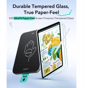 ESR FOLIA OCHRONNA ESR PAPER FEEL IPAD AIR 13” 1 / 2 /  3 2024-2026 CLEAR 2
