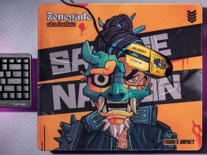 Podkładka A4Tech Podkładka pod mysz gamingowa na biurko A4TECH BLOODY SI45 RENEGADE Sunset 3