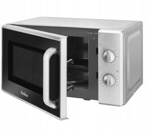 Kuchenka mikrofalowa Amica Kuchenka mikrofalowa Amica AMGF20M1S 700W 20L Srebrny 2