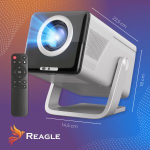 Projektor Magcubic RZUTNIK PROJEKTOR LED PRZENOŚNY 1000 ANSI 8K FULL HD 130" ANDROID 14 WIFI REAGLE 9