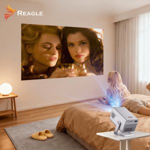 Projektor Magcubic RZUTNIK PROJEKTOR LED PRZENOŚNY 1000 ANSI 8K FULL HD 130" ANDROID 14 WIFI REAGLE 10
