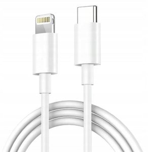Kabel USB Apple USB-C - Lightning 1 m Biały 12