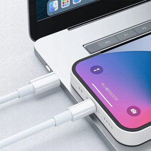 Kabel USB Apple USB-C - Lightning 1 m Biały 10