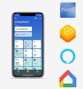 Aqara AQARA Przekaźnik podpuszkowy T1 SSM-U02 Homekit wersja EU bez przewodu neut 12