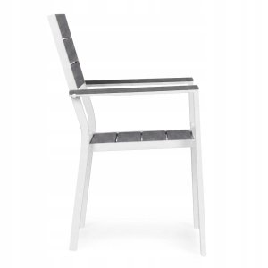 Garden4You Zestaw krzeseł ogrodowych MultiGarden stalowe 150kg 6