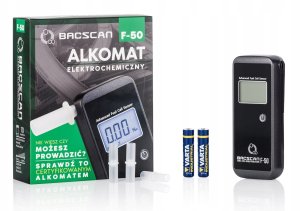 Alkomat Alkomat BACscan F-50 elektrochemiczny 4