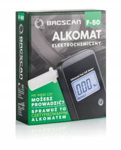 Alkomat Alkomat BACscan F-50 elektrochemiczny 5
